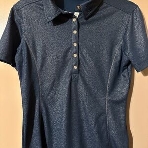 Anky dressage riding shirt Blue Women's.